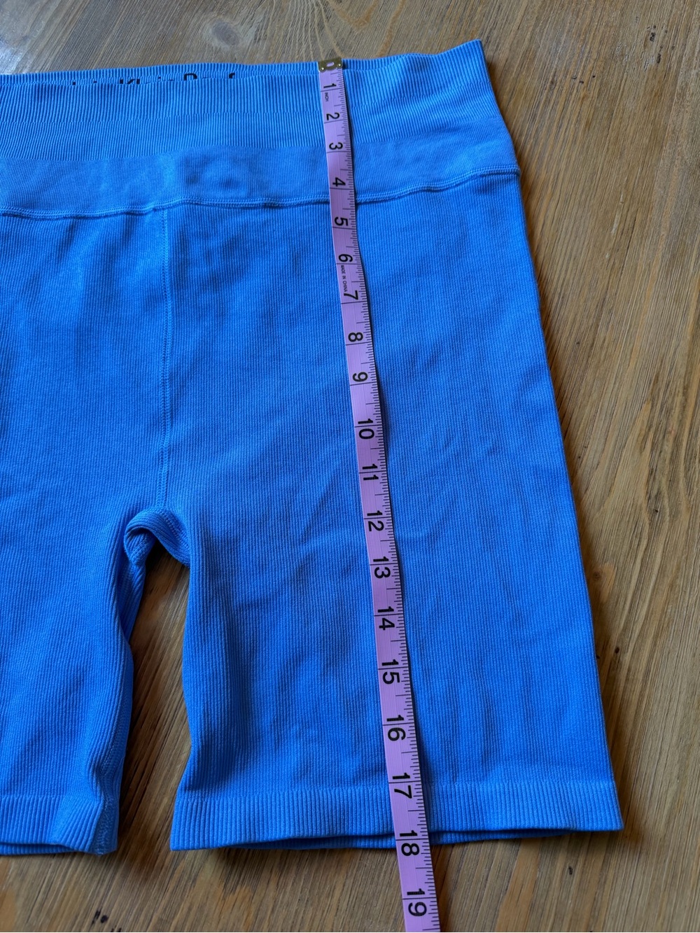 Calvin Klein Performance Blue High Rise Seamless Bike Shorts XL - Picture 8 of 10